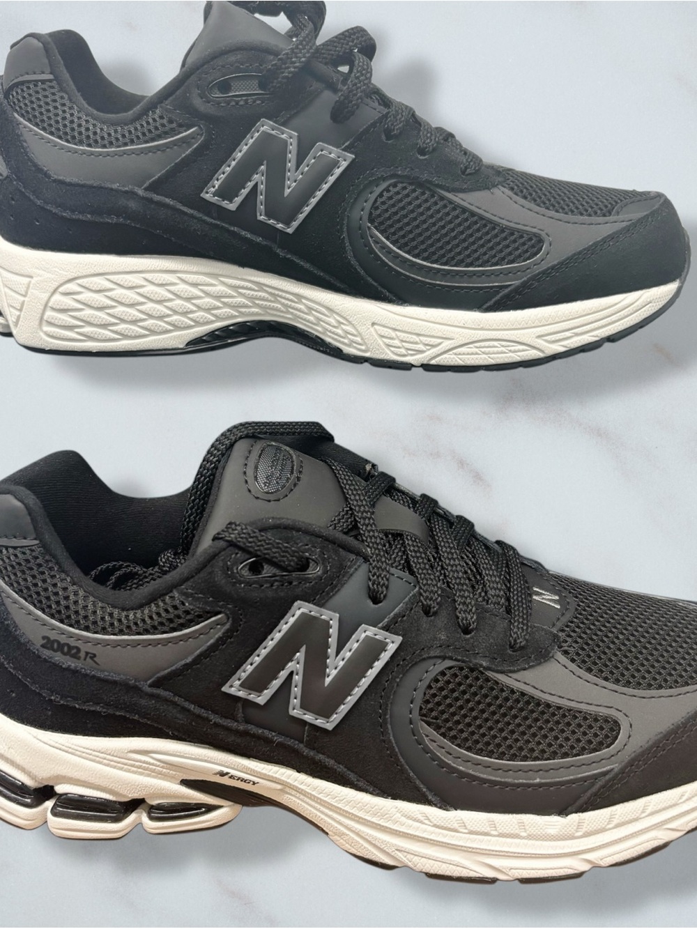 New Balance Black Black Shoe Box Label - GC2002BK New!! 5Y 6.5W